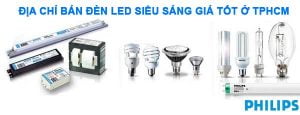 ban bong den led sieu sang philips