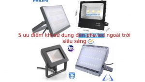 đèn pha led ngoài trời siêu sáng