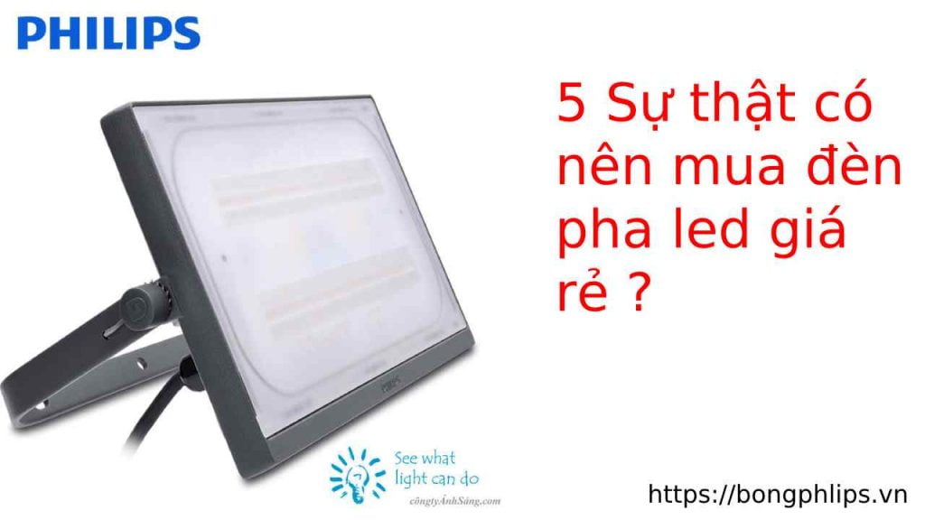 đèn pha led giá rẻ