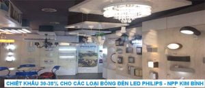 Bang bao gia chiet khau 30 bong den led philips